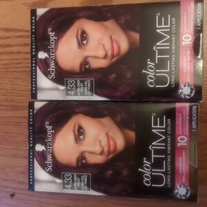 NIB Schwarzkopf 4.33 ultra Deep Violet Color Ultime